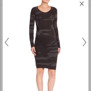 MONROW Camo Dress Vintage Black Size medium